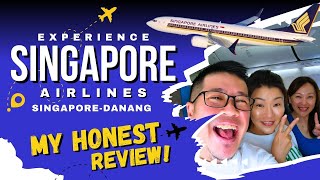 SINGAPORE Airlines✈️| My Honest Review | Experience in Economy | Singapore-Da Nang | Vietnam