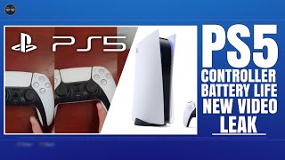 PLAYSTATION 5 ( PS5 ) - PS5 DUALSENSE CONTROLLER BATTERY LIFE & MORE DETAILS LEAK?! / NEW CONTR...