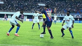 Ronaldinho Magical Dribble Vs Zambia Legends