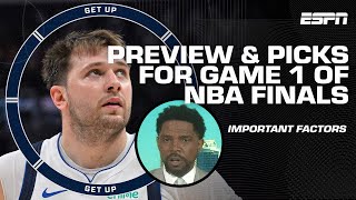 PREDICTIONS for Mavs-Celtics NBA Finals Game 1 🏆 'Dallas is MORE battle-tested!' - Haslem | Get Up