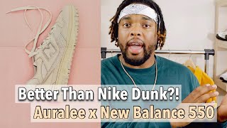 Better Than Nike Dunk Low?! | Auralee x New Balance 550 | Men’s Fashion