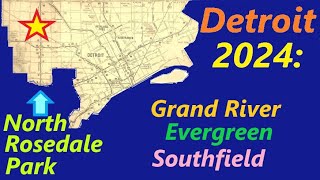 North Rosedale Park. Detroit 2024 Neighborhoods: Grand River Evergreen To Outer Drive. August, 2024.