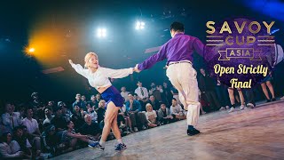 Savoy Cup Asia 2024 - Open Strictly Final with Sage Min Swingtet