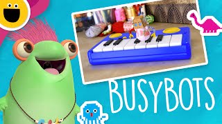 Meet the Busy Bots | Marvie's Pick (Sesame Studios)