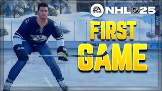 My FIRST Ever Games of NHL 25 World of Chel!