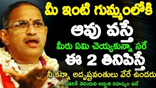 మీ ఇంటి గుమ్మంలోకి ఆవు వస్తే ఈ 2 తినిపించడం మర్చిపోవద్దు మీరు ఏమి చెయ్యకున్నా సరే chaganti speeches