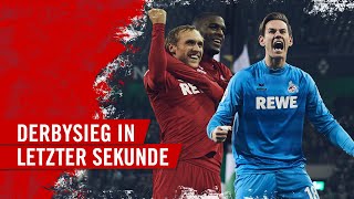 Derby-Sieg in letzter Sekunde | Risse Traumtor | 1. FC Köln | Borussia Mönchengladbach | 2016/17
