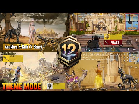 New update 3.7.0 Theme Mode Gameplay | Old Erangel Is Back !! Pubg Mobile & BGMI