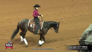 Xtra Ruby Cocktail ridden by Carol C Metcalf  - 2017 NRHA Futurity (Open Futurity Semis, Sec. 2)