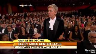 ▶ Oscars 2014 Ellen Degeneres Best Oscar Moments @ Oscars 2014   YouTube 360p
