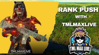 Rank push with  tml max live 😍😍[live on TML max LIVE ] ROAD TO 2k