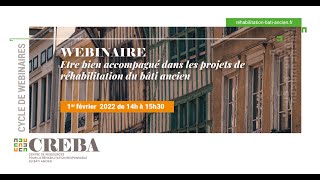 Replay webinaire CREBA \