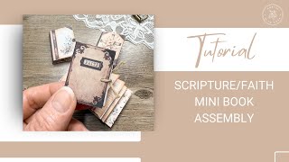 Faith Mini Book Assembly Tutorial | Step-by-Step Crafting