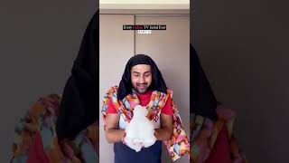 Wife created CLOUDS to save THIRSTY Husband 😱 | YT #shorts daily | Funyaasi #shortsvideos