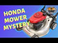 It's a Mystery - Honda HRR216 Mower Suddenly Stops Running