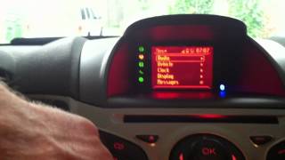 2012 Ford Fiesta: How to turn the Traction Control off