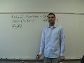 algebra 2 operations on functions f o g x