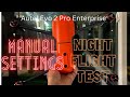 Autel Evo 2 Pro 6K Enterprise | Testing Manual settings @ night #autelevo2pro #autelrobotics #autel