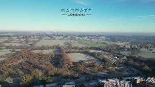 Drone Video: Barratt London Development, Ridgeway Views. December 2022