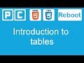 HTML5 and CSS3 beginners tutorial 41 - introduction to tables