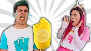 MALOUCOS FINGE BRINCAR DE VENDER SORVETE 2 - Maloucos Pretend Play Selling Ice Cream