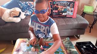 Discovery Mindblown science kit Volcano experiment😁😄