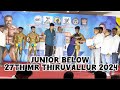 Junior Below Category 27th Mr Thiruvallur 2024 ​⁠​⁠