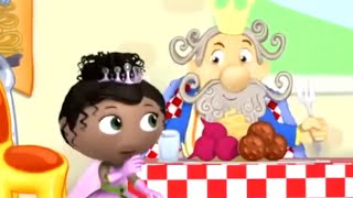 Super Why and King Eddie Who Loved Spaghetti | Super WHY! S02 E05