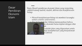 Sejarah Pemikiran Ekonomi Islam