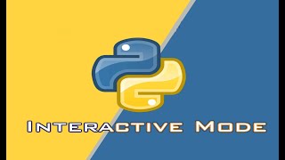 How to work in interactive mode in python | do programming in interactive mode | python programming