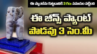 3cm Jeans Pant  ||  3cm ప్యాంట్ || ఈ జీన్స్ ప్యాంట్  పూర్తి  చేయడానికి  మూడు గంటలు సమయం పట్టింది