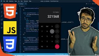 Build a Sleek Calculator with JavaScript, HTML5 and CSS3 for Beginners