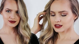 Easy Glam Holiday Makeup Tutorial (From my recent videos!) - KayleyMelissa