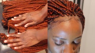 sewing box braids