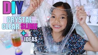 EASY CRYSTAL CLEAR DIY SLIME!!!