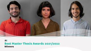 PT | Best Master Thesis Award 2021/2022 | Conheçam os vencedores