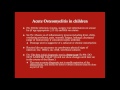 pediatric osteomyelitis crash medical review series