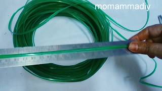 How to make cross cut koodai 1 Roll wire /1 ரோல் கிராஸ் கட் வயர் கூடை பின்னுவது எப்படிforbeginners