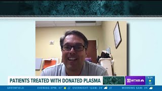Patients treated with donated plasma