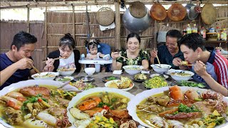 Bún Cá Hải Sản Tôm Mực - Quán Ăn Sáng Miền Quê Của Mẹ | KBMQ