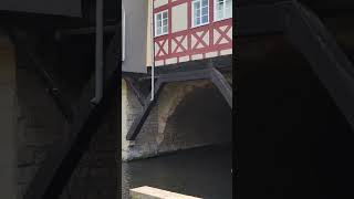 Erfurt Thüringen Deutschland Krämerbrücke Sandmännchen 🇩🇪 Erfurt Germany Krämerbrücke