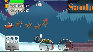 ghost vs Santa Hill Climb Racing - Gameplay Walkthrough Part 34- Jeep (iOS, Android)#hillclimb