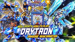 MASTER DUEL - HOW TO PLAY! DRYTRON METEONIS DA DRACONIDS X4 NEGATE - DRYTRON DECK WITH NEW SUPPORT