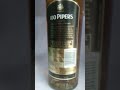 100 pipers whisky 750ml price 1880 alcohol 42.8% west bangal india 2024