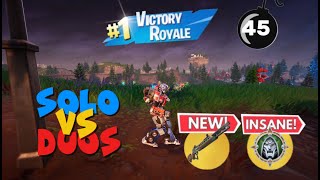 45 Elimination wins in solo vs duos NEW! Chapter 5 Season 3 full gameplay