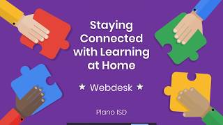 Logging In - Webdesk - Plano ISD Digital Learning