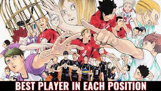 HAIKYUU | TOP 5 BEST High School Players in Their Positions