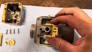 Mikuni VM36 carburetor disassembly