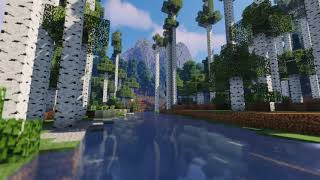 Relaxing Minecraft Music To Minecraft Scenery (11HOURS)