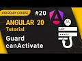 Guard In Angular | CanActivate Guard | Angular 20 Tutorial | Part 20
